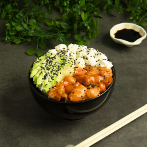 Poke Salmon